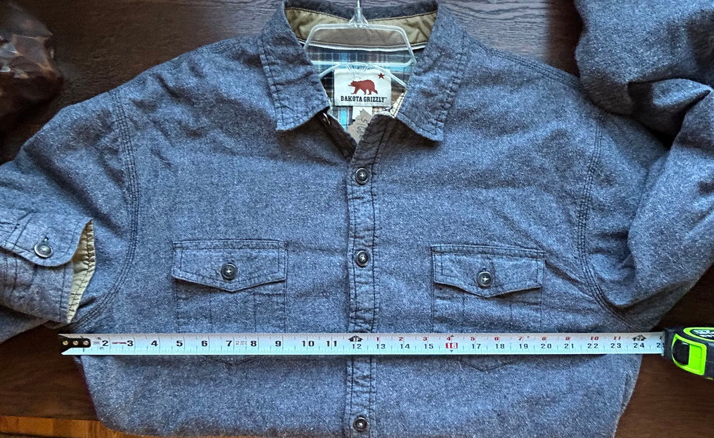 One of a Kind Play Fiddle Play Long Sleeve Flannel Shirt